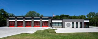 Godfrey Fire Protection District ADMINISTRATION AND HOUSE NO. 1, designed by FGM Architects