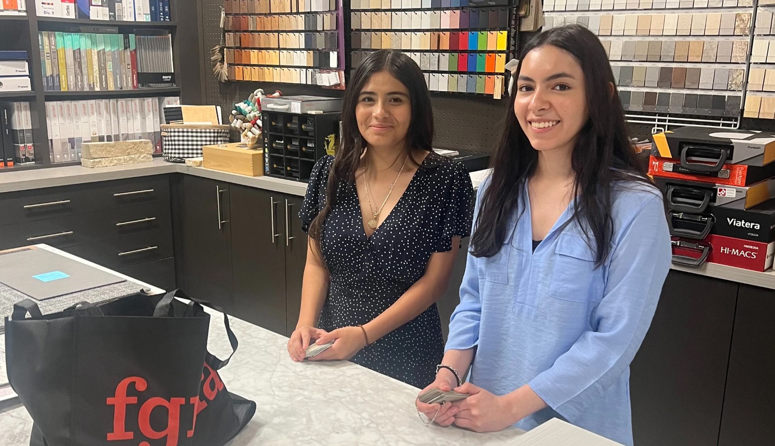 Two FGMA visitors
